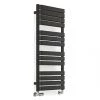 Terma Warp T Bold Designer Towel Rail 1110 x 500mm Black 2660BTU