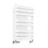 Terma Warp T Bold Designer Towel Rail 655 x 500mm White 1569BTU -Towel Radiators Sales Store 480RH P