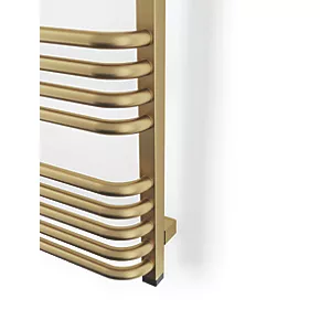 Terma Alex One Electric Towel Rail 1140 x 500mm Brass 2046BTU 8 Terma Alex One Electric Towel Rail 1140 x 500mm Brass 2046BTU - Image 6