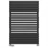 Terma Quadrus Bold Designer Towel Rail 870 x 600mm Black 2414BTU