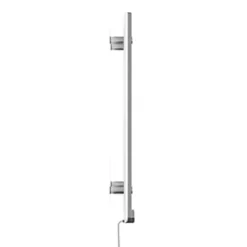 Terma Leo Electric Towel Rail with Fixed Element 800 x 500mm Chrome 409BTU -Towel Radiators Sales Store 492RH A2