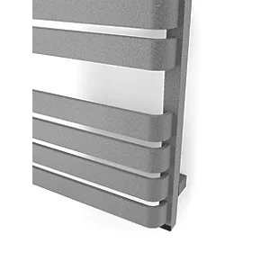 Terma Warp T One Electric Towel Rail 1110 x 500mm Grey 2046BTU 8 Terma Warp T One Electric Towel Rail 1110 x 500mm Grey 2046BTU - Image 6