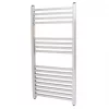 Kudox Cadiz Designer Towel Radiator 800 x 330mm Chrome 583BTU -Towel Radiators Sales Store 49856 P