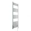 Terma Leo Electric Towel Rail with MOA Blue Element 1600 x 500mm Chrome 1364BTU -Towel Radiators Sales Store 525RH P