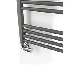 Terma Fiona Towel Rail 1140 x 500mm Sparkling Grey 1661BTU -Towel Radiators Sales Store 541RH A5