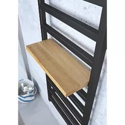 Terma Simple Towel Rail 1440 x 500mm Black 1805BTU -Towel Radiators Sales Store 550RH A5