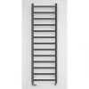 Terma Crystal Designer Towel Warmer 1560 x 500mm Grey / Silver 1778BTU -Towel Radiators Sales Store 563HR P