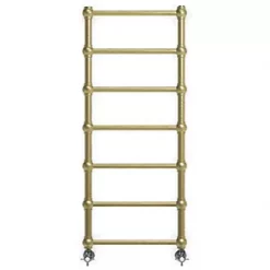 Terma Retro Designer Towel Rail 1170 x 504mm Brass 1051BTU