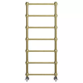 Terma Retro Designer Towel Rail 1170 x 504mm Brass 1051BTU 3 Terma Retro Designer Towel Rail 1170 x 504mm Brass 1051BTU