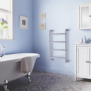 Towelrads Ballymore Designer Towel Radiator 900 x 560mm Chrome 518BTU 4 Towelrads Ballymore Designer Towel Radiator 900 x 560mm Chrome 518BTU - Image 2