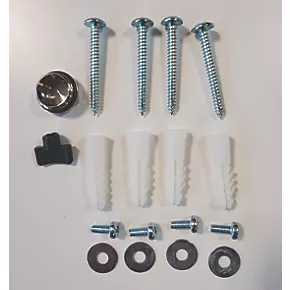 Towelrads Ballymore Designer Towel Radiator 900 x 560mm Chrome 518BTU 6 Towelrads Ballymore Designer Towel Radiator 900 x 560mm Chrome 518BTU - Image 4