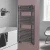 Towelrads Pisa Premium Towel Radiator 1200 x 600mm Anthracite 2296BTU