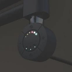 Towelrads Richmond Thermostatic Electric Towel Radiator 691 x 450mm Anthracite 682BTU -Towel Radiators Sales Store 572RY A3