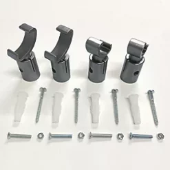 Towelrads Eton Designer Towel Radiator 1200 x 500mm Anthracite 1851BTU -Towel Radiators Sales Store 578RY A3