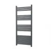 Towelrads Eton Designer Towel Radiator 1200 x 500mm Anthracite 1851BTU -Towel Radiators Sales Store 578RY P