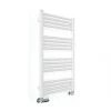 Terma Fiona Towel Rail 900 x 500mm White 1323BTU -Towel Radiators Sales Store 600RH P