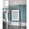 3-Column Steel Bathroom Radiator 952 x 659mm Chrome 1699BTU -Towel Radiators Sales Store 61343 P