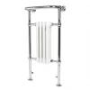 3-Column Steel Bathroom Radiator 952 x 479mm Chrome 1102BTU