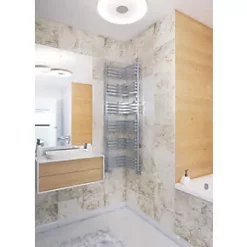 Terma Incorner Designer Towel Rail 1545 x 350mm Silver 2757BTU 9 Terma Incorner Designer Towel Rail 1545 x 350mm Silver 2757BTU -Towel Radiators Sales Store 664HR A3