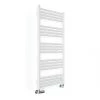 Terma Fiona Towel Rail 1140 x 500mm White 1661BTU -Towel Radiators Sales Store 672RH P