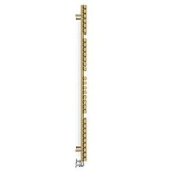 Terma Rolo Towel Rail 1800 x 520mm Brass 3454BTU -Towel Radiators Sales Store 680RH A3