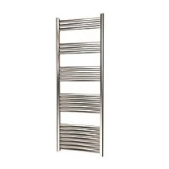 Towelrads Eton Designer Towel Radiator 1400 x 500mm Grey / Silver 2139BTU