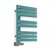 Terma Warp S Towel Rail 655 x 500mm Teal 1535BTU -Towel Radiators Sales Store 692RH P