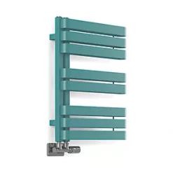 Terma Warp S Towel Rail 655 x 500mm Teal 1535BTU