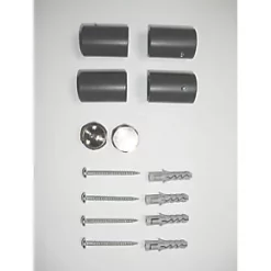 Ximax Fortuna Open Designer Towel Radiator 1515 x 600mm Anthracite 2840BTU -Towel Radiators Sales Store 695TP A3