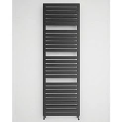 Terma Salisbury Designer Towel Rail 1635 x 540mm Black 2709BTU