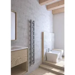 Terma Easy Designer Towel Rail 1600 x 200mm Taupe 1071BTU -Towel Radiators Sales Store 705HR A2