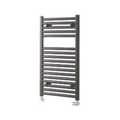 Towelrads Pisa Premium Towel Radiator 800 x 400mm Anthracite 1078BTU -Towel Radiators Sales Store 747RY A3