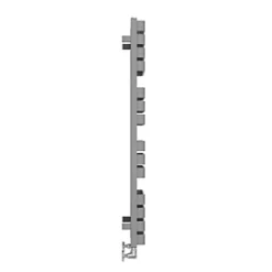 Terma Warp T Bold Designer Towel Rail 1110 x 500mm Grey 2660BTU -Towel Radiators Sales Store 763RH A3