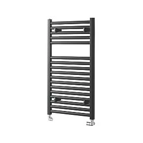 Towelrads Pisa Premium Towel Radiator 800 x 400mm Black 1078BTU 6 Towelrads Pisa Premium Towel Radiator 800 x 400mm Black 1078BTU - Image 4