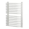 Blyss Curved D-Bar Towel Radiator 600 x 500mm White 1364BTU -Towel Radiators Sales Store 7898V P