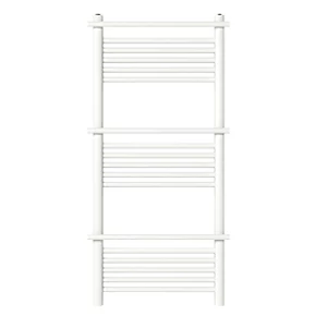 GoodHome Lindley Water Towel Warmer 1100 x 500mm White 1566BTU 4 GoodHome Lindley Water Towel Warmer 1100 x 500mm White 1566BTU - Image 2