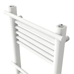 GoodHome Lindley Water Towel Warmer 1100 x 500mm White 1566BTU 5 GoodHome Lindley Water Towel Warmer 1100 x 500mm White 1566BTU - Image 3