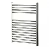 Blyss Curved Towel Radiator 700 x 600mm Chrome 859BTU -Towel Radiators Sales Store 8318V P