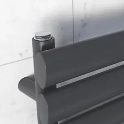 Ximax Nestor Designer Towel Radiator 1164 x 600mm Anthracite 2273BTU -Towel Radiators Sales Store 835TR A2