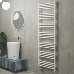 Terma Fiona Towel Rail 1620 x 500mm White 2349BTU 13 Terma Fiona Towel Rail 1620 x 500mm White 2349BTU -Towel Radiators Sales Store 838RH A5