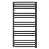 Terma Alex One Electric Towel Rail 760 x 500mm Grey 1364BTU -Towel Radiators Sales Store 844HR P