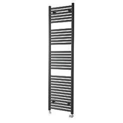 Towelrads Pisa Premium Towel Radiator 1600 x 400mm Black 2160BTU -Towel Radiators Sales Store 847RY A3