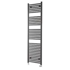 Towelrads Pisa Premium Towel Radiator 1600 x 400mm Anthracite 2160BTU -Towel Radiators Sales Store 869RY A3