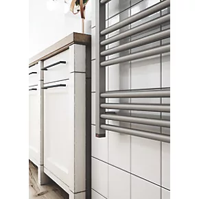 Terma Fiona One Electric Towel Rail 1380 x 480mm Sparkling Gravel 2046BTU 6 Terma Fiona One Electric Towel Rail 1380 x 480mm Sparkling Gravel 2046BTU - Image 4
