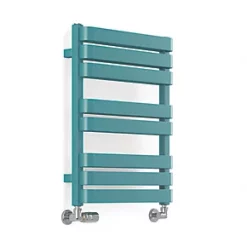 Terma Warp T Bold Designer Towel Rail 655 x 500mm Teal 1569BTU