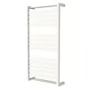 GoodHome Jade Vertical Water Towel Warmer 1000 x 500mm White 1863BTU -Towel Radiators Sales Store 910HG P
