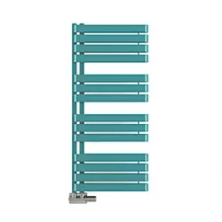 Terma Warp S Towel Rail 1110 x 500mm Teal 2605BTU -Towel Radiators Sales Store 913RH A1
