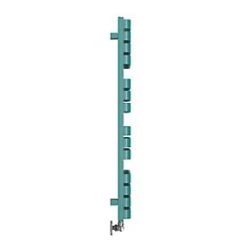 Terma Warp S Towel Rail 1110 x 500mm Teal 2605BTU -Towel Radiators Sales Store 913RH A3