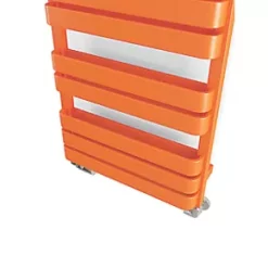 Terma Warp T Bold Designer Towel Rail 655 x 500mm Orange 1569BTU -Towel Radiators Sales Store 914RH A5