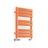 Terma Warp T Bold Designer Towel Rail 655 x 500mm Orange 1569BTU -Towel Radiators Sales Store 914RH P